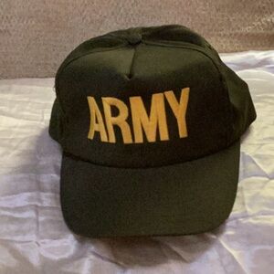 🇺🇸NWOT Army Cap One Size Fits All Adjustable Cap Unisex Made in USA 🇺🇸